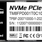 Unidad de Estado Solido SSD M.2 1TB TeamGroup TM8FPD001T0C101 MP33 Pro NVME, PCI Express 3.0
