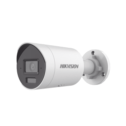 Camara Bala IP Hikvision DS-2CD2083G2-LI2U 8MPX/Lente 2.8 MM/40 MTS LUZ Blanca + 40 MTS IR/Acusense/Exterior IP67/WDR 120DB/POE/ONVIF/Micro SD/Metal/Acusearch/Dual Light + 2 Microfonos Integrados