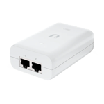 Adaptador POE Ubiquiti 48VDC/0.65A Puerto Gigabit, U-POE-AT