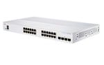 Switch Cisco CBS350-24P-4G-NA SMB 28 Puertos 10 / 100 / 1000 Gigabit Ethernet POE 195W, Ethernet 4 Puertos Combo (RJ-45+SFP)