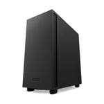 Gabinete NZXT H7 Con Ventana/ Midi-Tower/ Mini-ITX/ Micro-ATX/ ATX/ EATX/ 1 Ventilador/ USB 3.0/ Sin Fuente/ Negro Mate, CM-H71BB-01