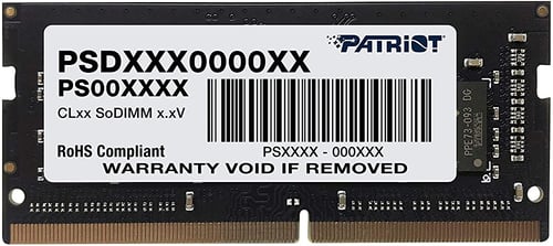 Memoria SODIMM DDR4 8GB 2400MHZ Patriot Signature Green PSD48G240081S CL17