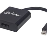 Adaptador Activo Mini-Displayport a HDMI Manhattan 152570 Negro