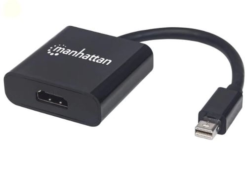 Adaptador Activo Mini-Displayport a HDMI Manhattan 152570 Negro