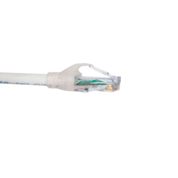 Cable Patch Cord UTP CAT6A Belden CA21109004 Interior / Blanco / 4 Pares / 24 AWG / Forro PVC / CMR / 1.2 Metros