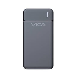 Power Bank Vica 10000MAH USB 2.0/USB Tipo-C/Micro USB/Bateria de Polimero de Litio de Carga Rapida