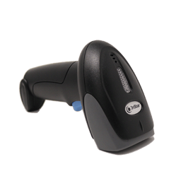 Lector código de barras 1D laser 3NSTAR SC050 gris con base, 100/PS, USB