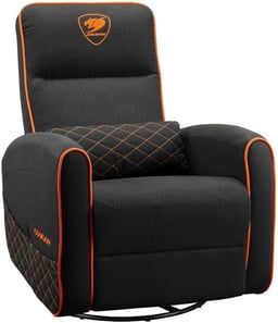 Sofá Gamer Cougar CGR-FDF-ORB FIDOM/Hasta 150KG/Negro-Naranja