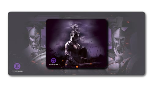 Mousepad Primus Gaming Arena Design L PMP-10L 39X31CM Color Negro/ Morado