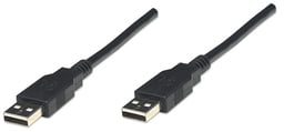 Cable USB Manhattan V2.0 A Macho-A Macho 1.8MTS 306089