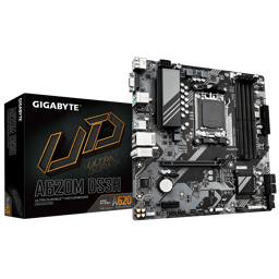 Mb Gigabyte A620M DS3H SOCKET AM5 DDR5 HDMI DP Micro-ATX Para AMD