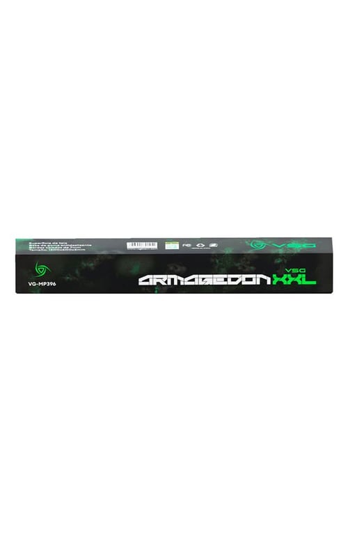 Mousepad Gamer VSG Armagedon XXL VG-MP396 Tela/ Antiderrape/ Negro, Verde