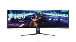 Monitor 49" Asus ROG Strix LCD/Curvo/VA/USB/HDMI/DP/3840X1080/144HZ/4MS/Negro/XG49VQ