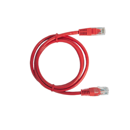Cable de red UTP CAT5E Linkedpro 2 metros, color rojo