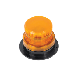 Burbuja brillante de 8 LEDS color ambar, X126-A