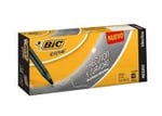 Bolígrafo Bic Negro, cristal precisión 0.7mm caja 12pzas