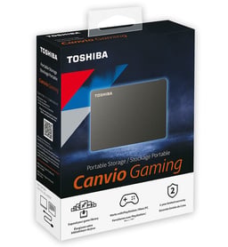 Disco Duro Externo USB3.2 4TB 2.5" Toshiba Canvio Gaming Negro, HDTX140XK3CA
