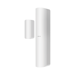 Detector de Impacto Hikvision DS-PDMCK-EG2-WB(B)/Magnrtico Inalambrico/2 Zonas para Agregar Sensores Cableados/3 en 1/Soporta 2 Zonas Cableadas
