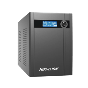 No Break UPS Hikvision DS-UPS3000-R/X de 3000VA / 1800W con Pantalla LCD, 8 Tomas NEMA 5-15R y Protección Eléctrica