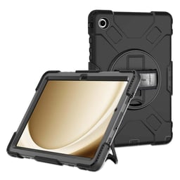 Funda para Tablet Samsung Galaxy Tab A9+ 11" Manhattan 996532 Uso Rudo/Color Negro