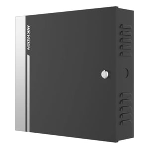 Controlador de Acceso Hikvision DS-K2811 para 1 Puerta y 2 Lectores Wiegand / RS-485, con Gabinete y Fuente de 12VCC / 8A