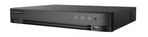 DVR 4 Canales TURBOHD+2 Canales IP Hikvision 4MP/ 1 Bahia de Disco Duro/ Audio por Coaxitron/ Reconocimiento de Rostros/ Acusense, IDS-7204HQHI-M1/FA(C)