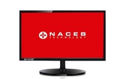 Monitor LED 19.5" Naceb NA-627, 1600 x 900 negro, 2MS, HDMI+VGA, slim