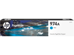 Cartucho de tinta HP 974A cian, 3000 paginas, L0R87AL