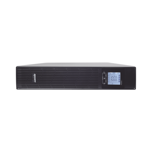 No Break Epcom Powerline 3000VA/ 2700W On-Line Doble Conversion Rack Torre/ Entrada y Salida de 120VCA/ Pantalla LCD, EPU3000RTOL2U
