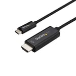 Cable USB-C a HDMI 2.0 4K 60HZ Startech CDP2HD2MBNL 2 Metros, Compatible Con Thunderbolt 3