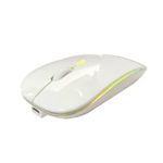 Mouse Inalambrico Nextep NE-412B Delgado/ Silencioso, RGB, 1600 DPI, Color Blanco
