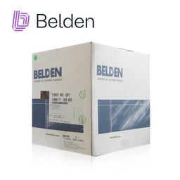 Bobina de Cable de Audio Comercial y de Seguridad Belden 5100UE 008U1000/14AWG/100% Cobre/Uso Interior/305M/Color Gris