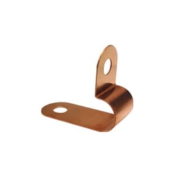 Abrazadera de cobre para fijar cable a la pared, TG-ACP