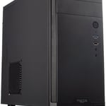 Gabinete Fractal Design FD-CA-CORE-1100-BL Core 1100 / Media Torre / Micro-ATX / ITX / Sin Fuente / USB 2.0 / Negro