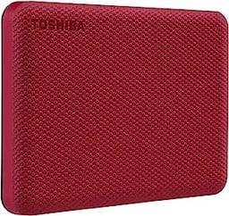Disco Duro Externo USB 3.2 1TB Toshiba Canvio Advance V10 Rojo 2.5", HDTCA10XR3AA