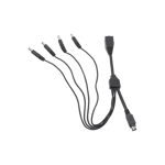 Splitter 5 vías para 4 cámaras TurboHD y DVR, DS-5WAYC