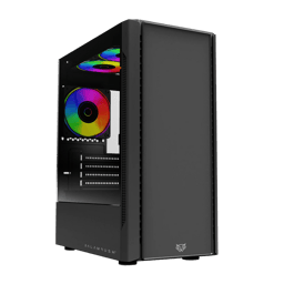 Gabinete Balam Rush BR-936095, NYX GI730 Con Ventana, Midi-Tower, Micro-ATX/Mini-ITX, USB 3.0/2.0, Sin Fuente, 3 Ventiladores RGB Instalados, Negro