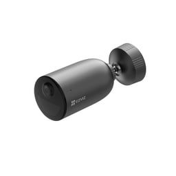 Cámara IP WiFi EZVIZ CS-EB3, inalámbrica con batería recargable, cero cables, detección humana, colores en oscuridad, 2K, sirena y estrobo.