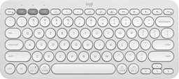 Teclado Inalambrico Logitech Pebble Keys 2 K380S/ Bluetooth/ LOGI Bolt/ Color Blanco, 920-011784