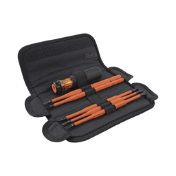 Juego de Desarmadores Klein Tools 32288 Intercambiables con Aislamiento 8 en 1/Color Naranja