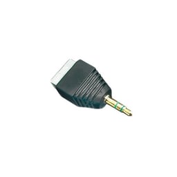 Adaptador para audio y video de 35mm con terminal atornillable