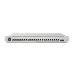 Switch Ubiquiti USW-ENTERPRISE-24-POE 24 Puertos / Administrable / 12 Puertos 2.5G Y 12 Puertos 1G+ 2 Puertos 1 / 10G SFP+ / 400W / 124 Gbit/s