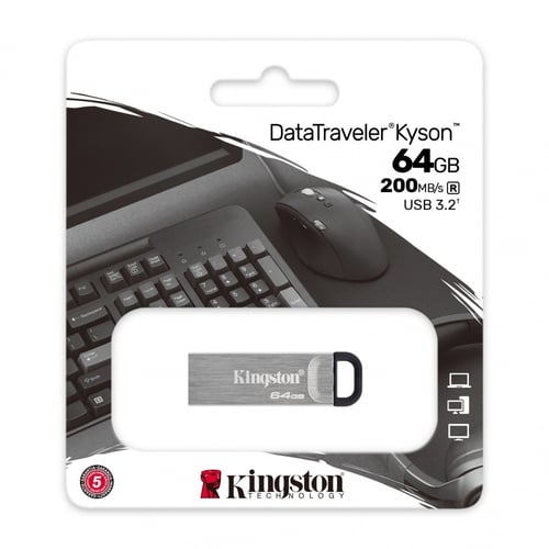Memoria USB 3.2 64GB Kingston Datatraveler Kyson DTKN/ 64GB
