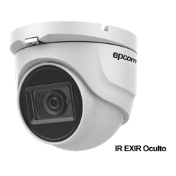 Camara Eyeball TurboHD Epcom E4K-TURBO-L 8MPX 4K/Lente 2.8 MM/Gran Angular 102°/Exterior IP67/IR Exir 30 MTS/DWDR/TVI-AHD-CVI-CVBS (copia)