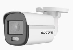 Camara Bala Turbohd Epcom B3K-TURBO-C 3K(5MP) Lente 2.8MM/ Microfono Integrado/ Imagen a Color 24/7/ Luz Blanca 20M/ Exterior IP67/ DWDR 4 Tecnologias