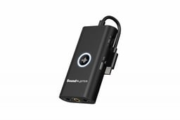 Amplificador de Audio DAC a USB-C Creative Sound Blaster G3 70SB183000000 / Portátil / Para Juegos de Consola Externa para PS4 / PS5 / Nintendo Switch / PC y Mac / Negro
