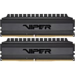 Memoria DDR4 16GB 4000MHZ Patriot Viper Blackout PVB416G400C9K CL19
