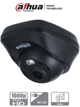 Camara Mini Domo Dahua HAC-HDW3200LN 2 MPX/Lente de 2.1MM/132° de Apertura/Microfono Integrado/IR de 3 Metros