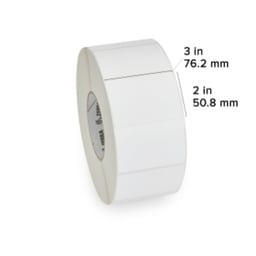 6 Rollos de Etiqueta Térmica Zebra Z-Perform 2000T de 76.2 mm X 50.8 mm,10000286