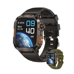 Reloj Smart Watch Perfect Choice PC-270195 Everest/Touch/Bluetooth/Android/IOs/Color Negro/Resistente Al Agua